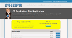 Desktop Screenshot of cd-duplications.co.uk